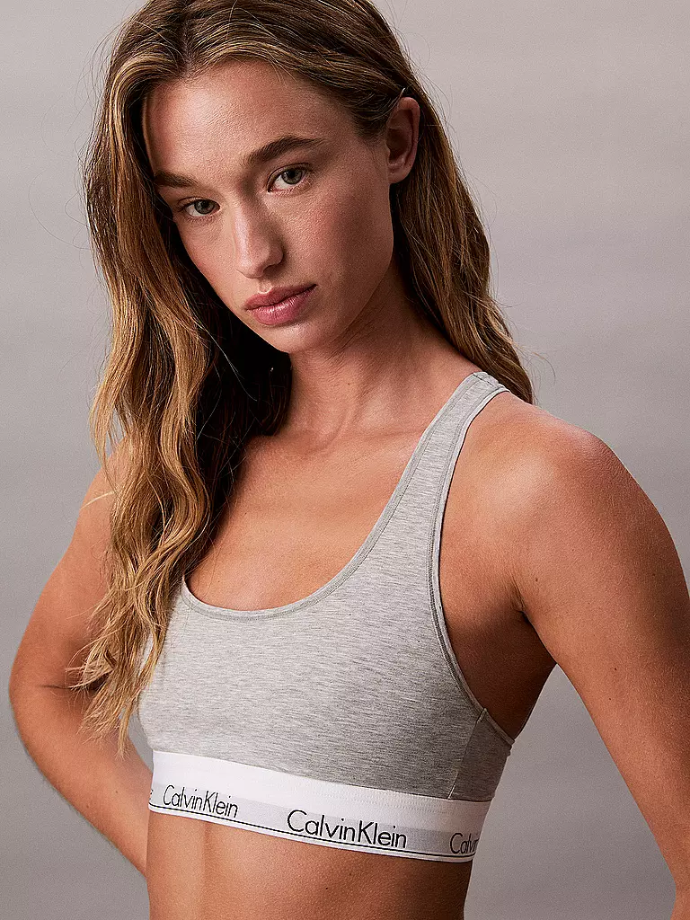CALVIN KLEIN | Bustier grigio |