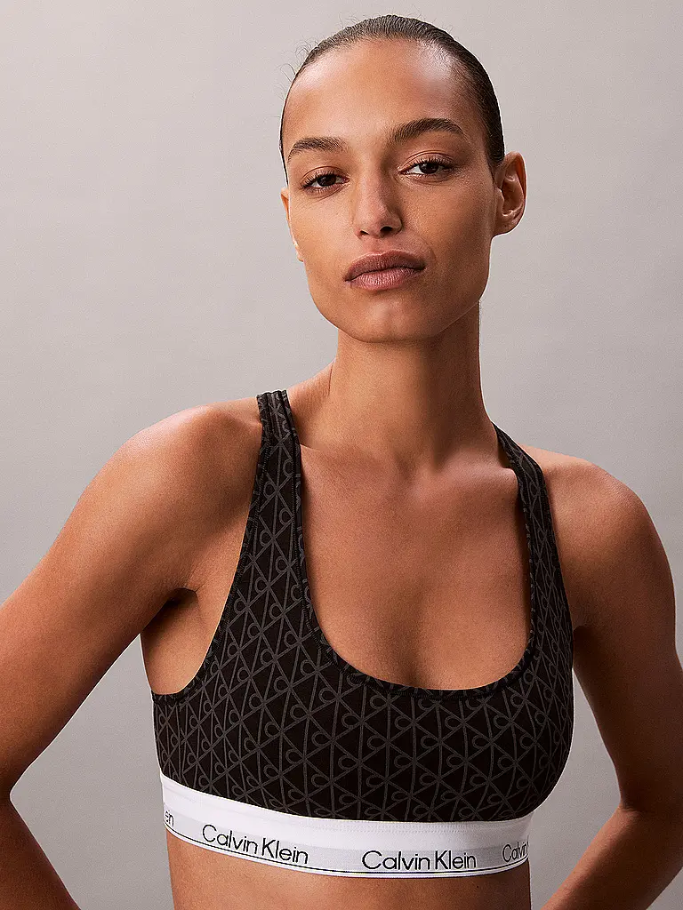 CALVIN KLEIN | Bustier nero | Nero