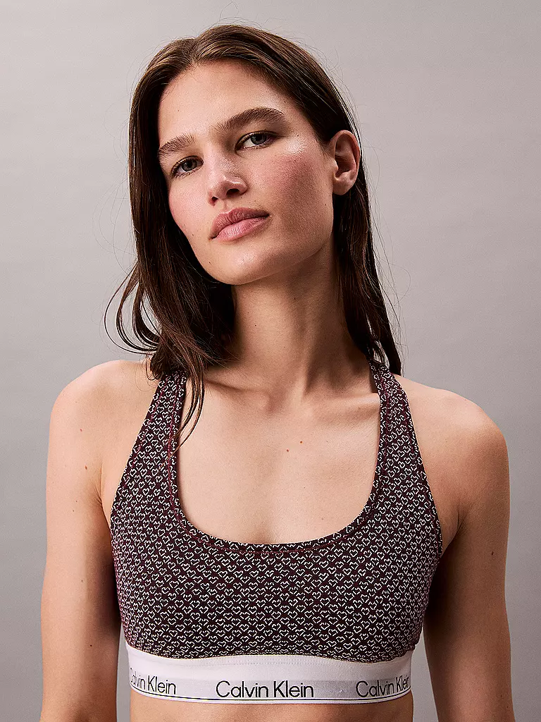 CALVIN KLEIN | Bustier viola | 