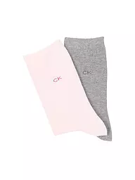 CALVIN KLEIN | Calzini confezione da 2 nero | Rosa