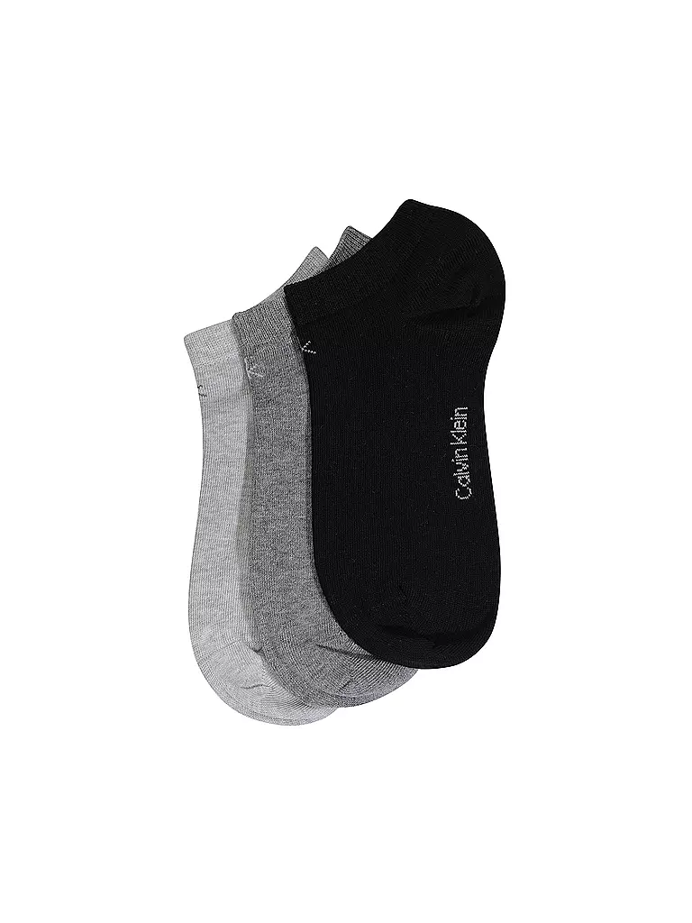 CALVIN KLEIN | Calzini confezione da 3 grigio mélange | Grigio