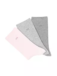 CALVIN KLEIN | Calzini confezione da 3 rosa | Rosa