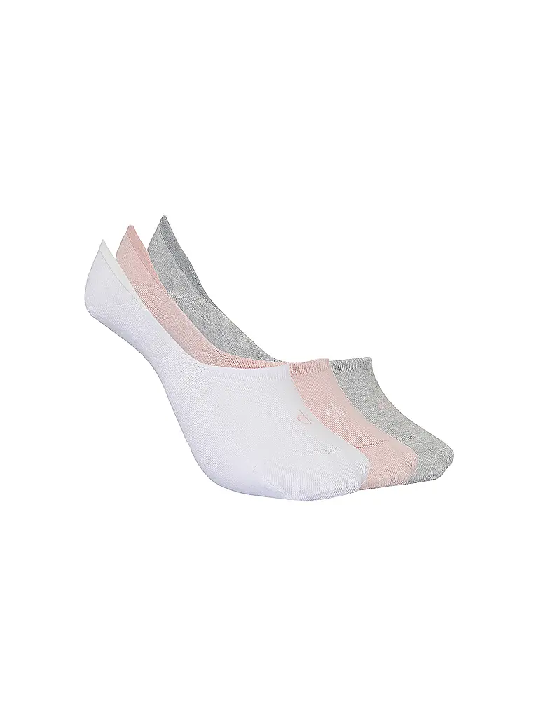 CALVIN KLEIN | Calzini confezione da 3 rosa | Rosa