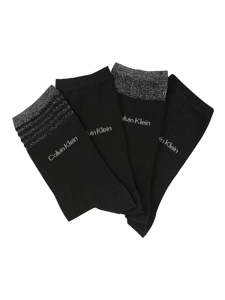 CALVIN KLEIN | Calzini confezione da 4 neri | Nero