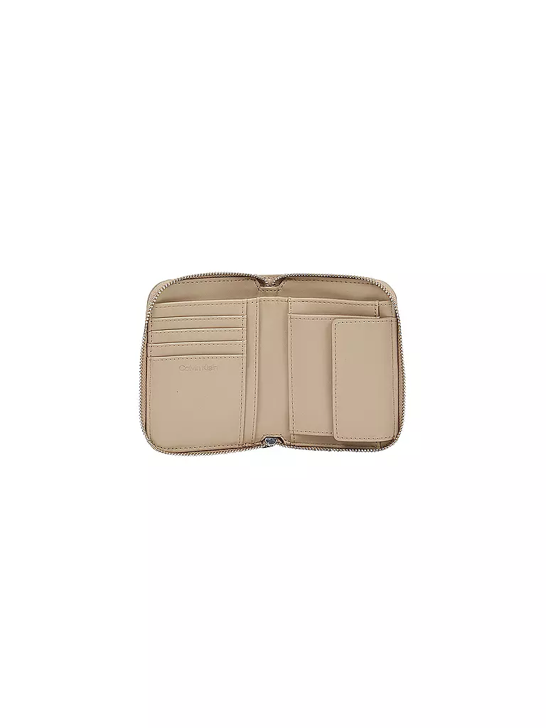 CALVIN KLEIN | Geldbörse EMBOSSED | Beige