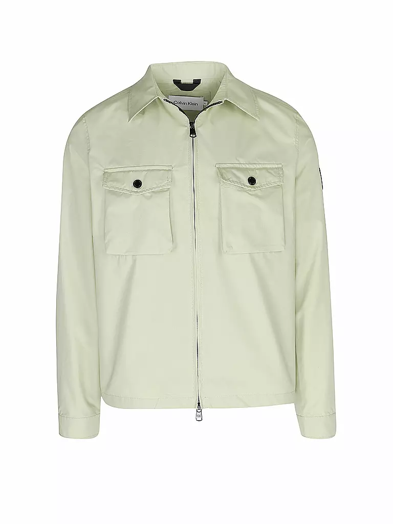CALVIN KLEIN | Jacke - Overshirt | Verde chiaro