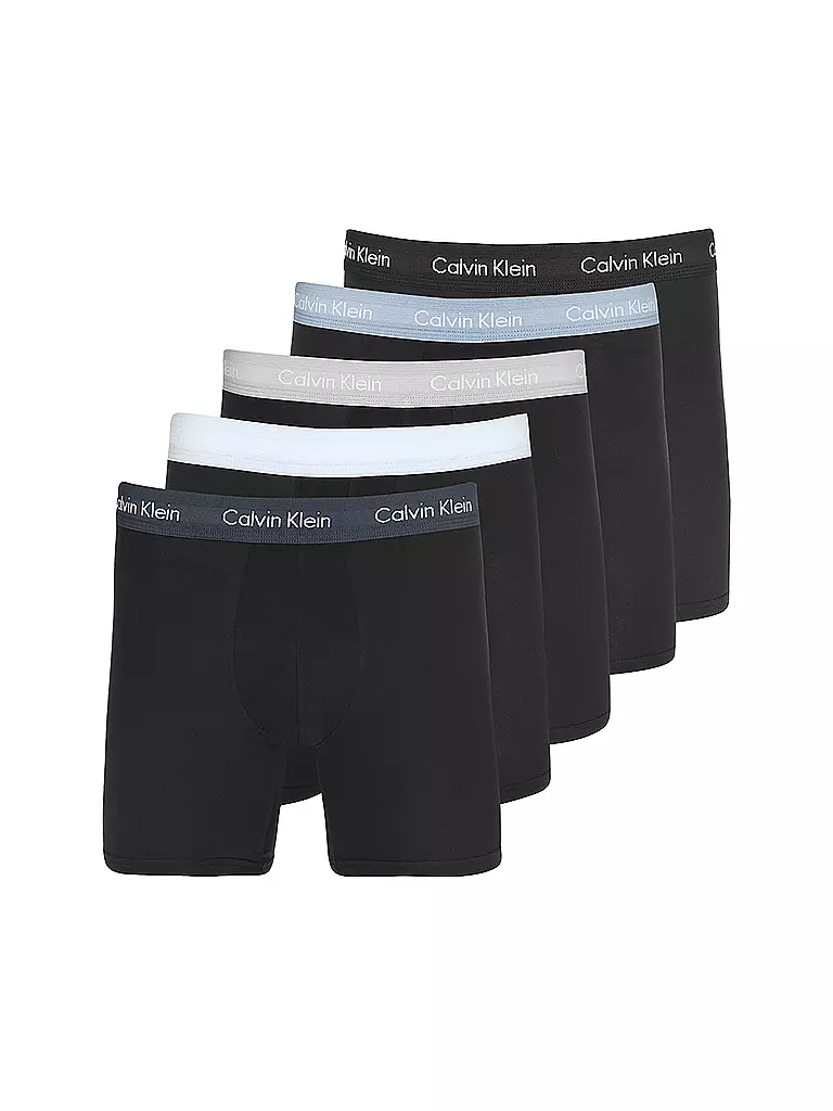 CALVIN KLEIN | Pantaloni, confezione da 5, nero | Nero