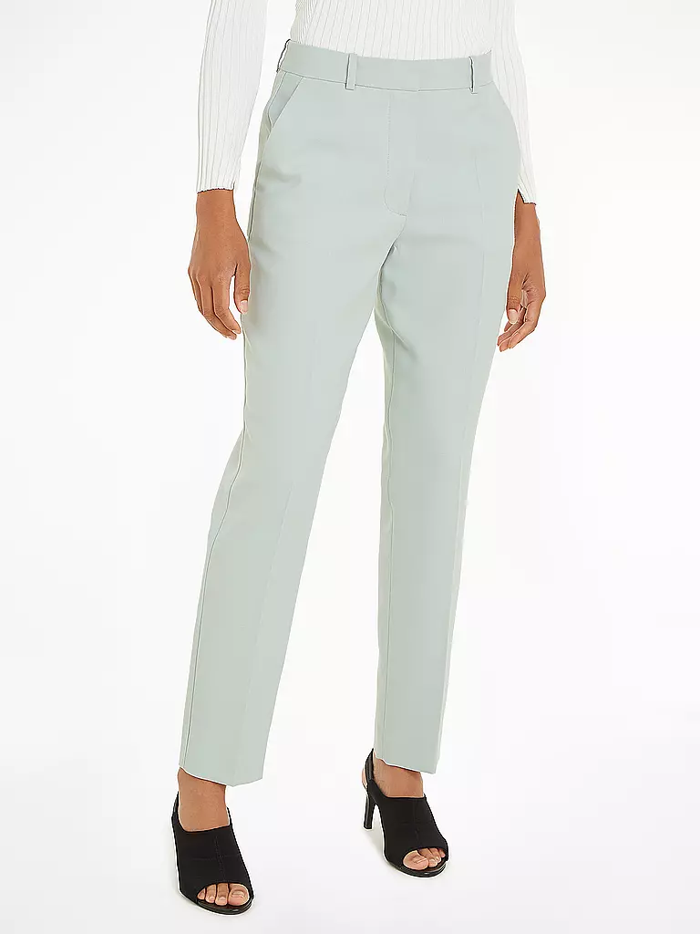 CALVIN KLEIN | Pantaloni business slim tapered | Blu chiaro