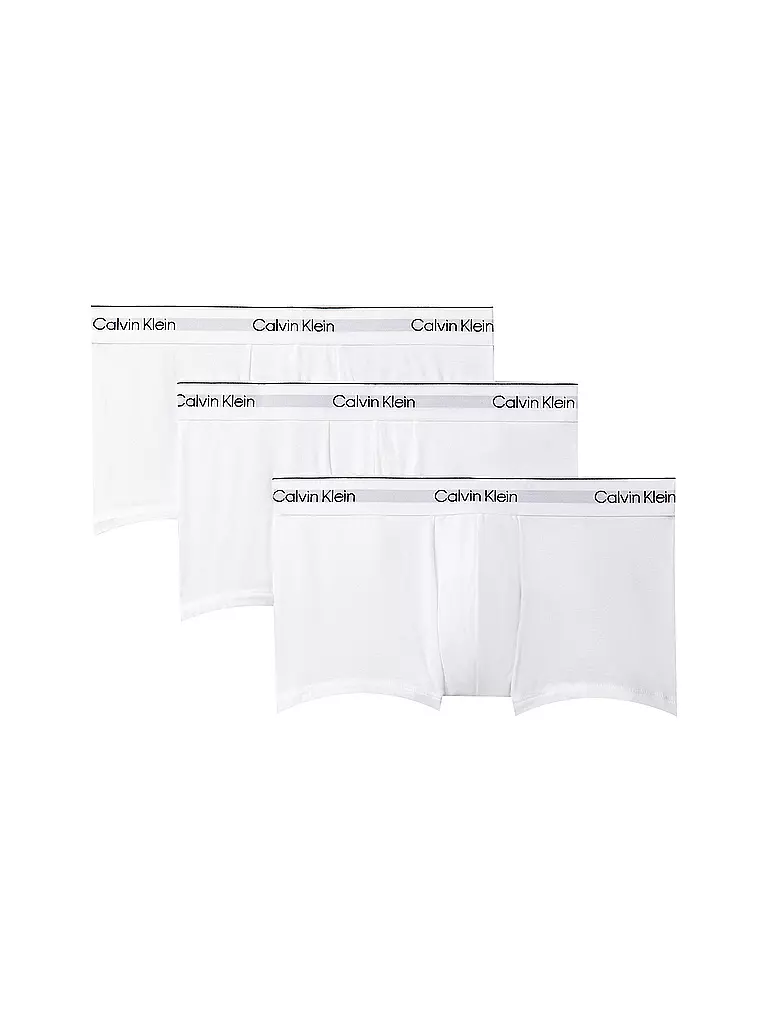 CALVIN KLEIN | Pantaloni confezione da 3 bianco | Bianco