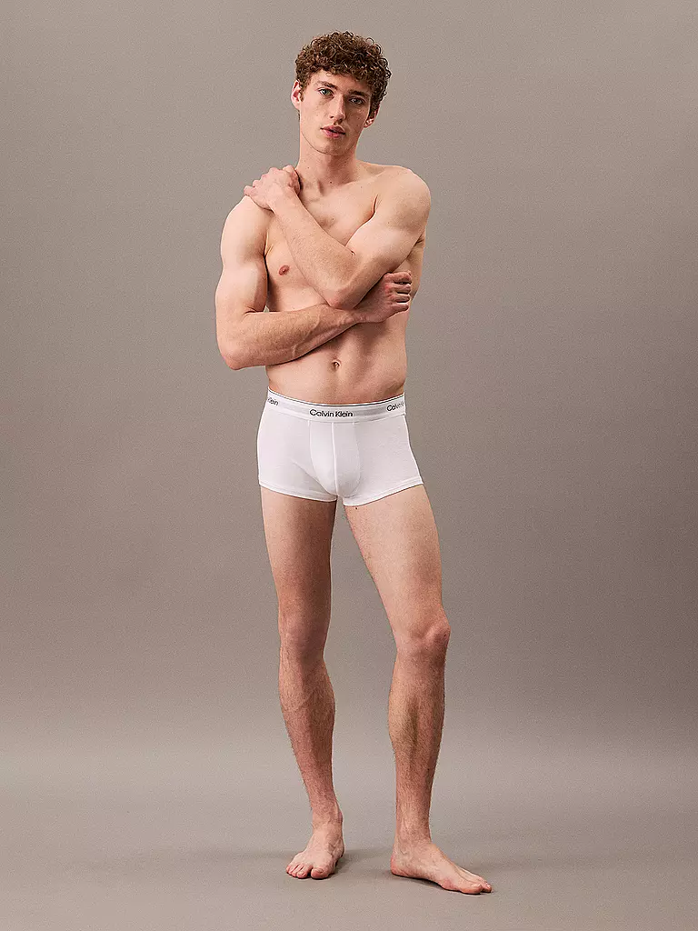 CALVIN KLEIN | Pantaloni confezione da 3 bianco | Bianco