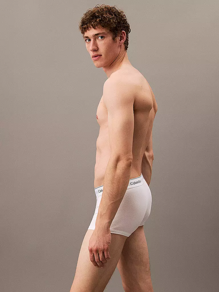 CALVIN KLEIN | Pantaloni confezione da 3 bianco | 