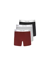 CALVIN KLEIN | Pantaloni confezione da 3 multi | Rosso scuro