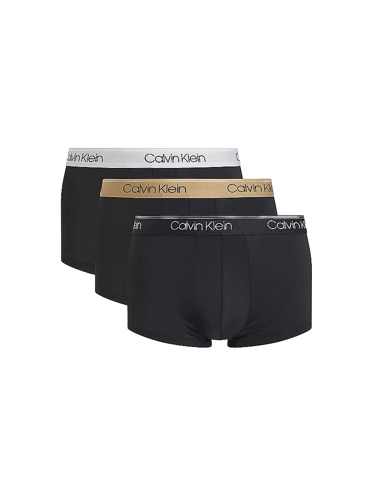 CALVIN KLEIN | Pantaloni confezione da 3 nero | Nero