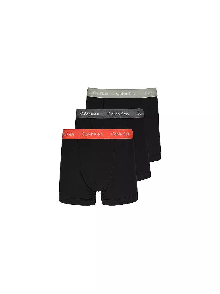 CALVIN KLEIN | Pantaloni confezione da 3 nero | Nero
