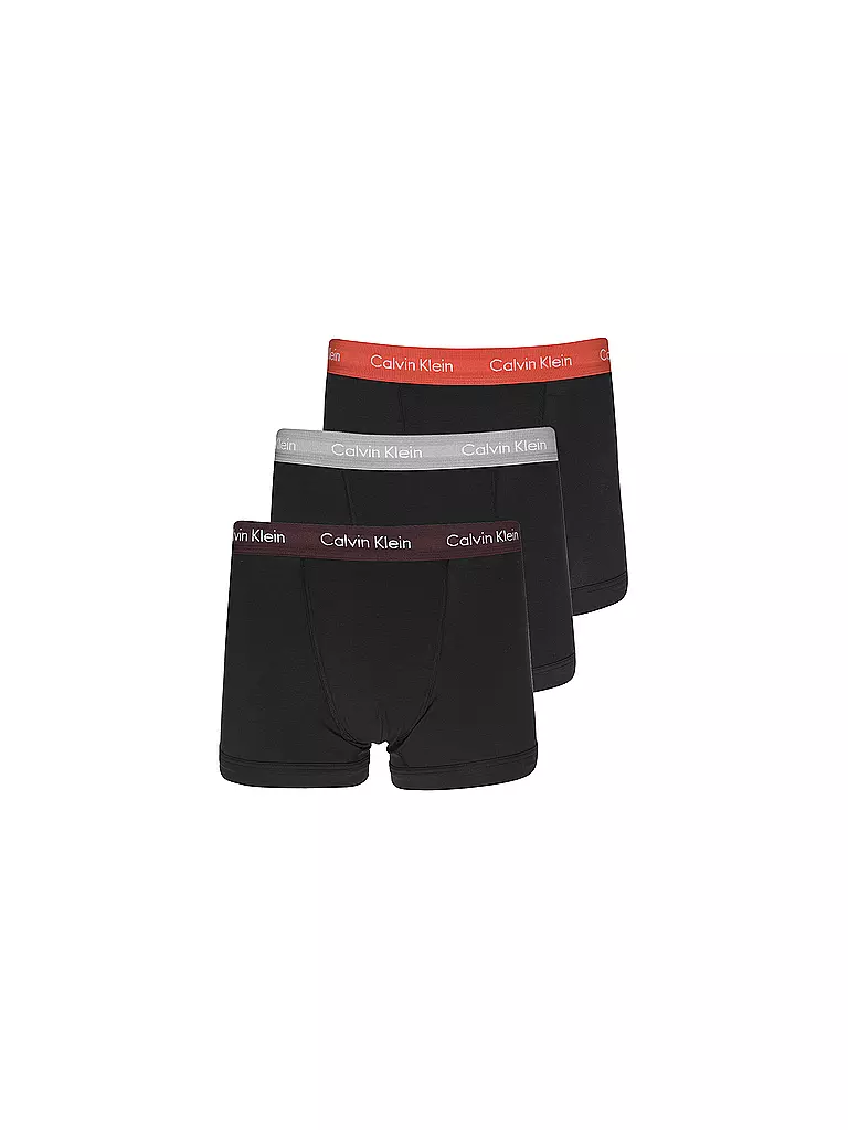 CALVIN KLEIN | Pantaloni confezione da 3 nero | Nero