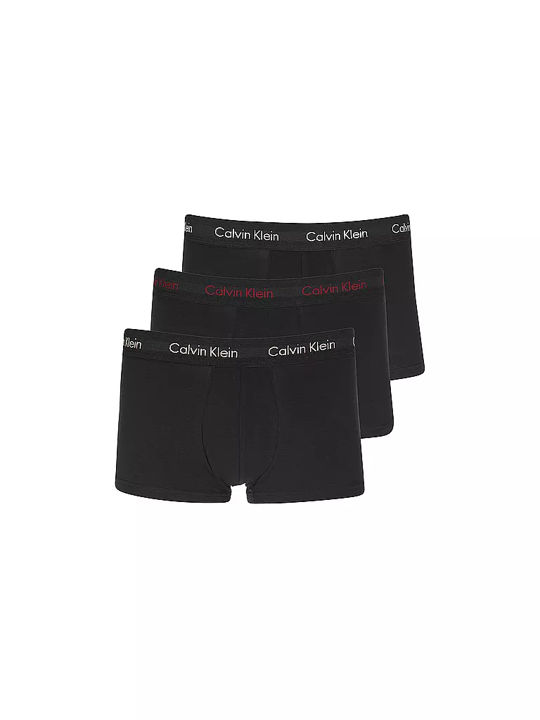CALVIN KLEIN | Pantaloni confezione da 3 nero | Nero