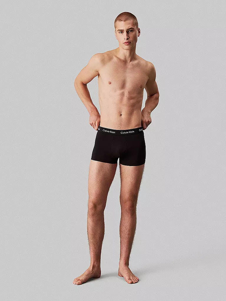 CALVIN KLEIN | Pantaloni confezione da 3 nero | Nero