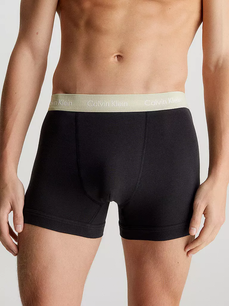 CALVIN KLEIN | Pantaloni confezione da 3 nero | Nero