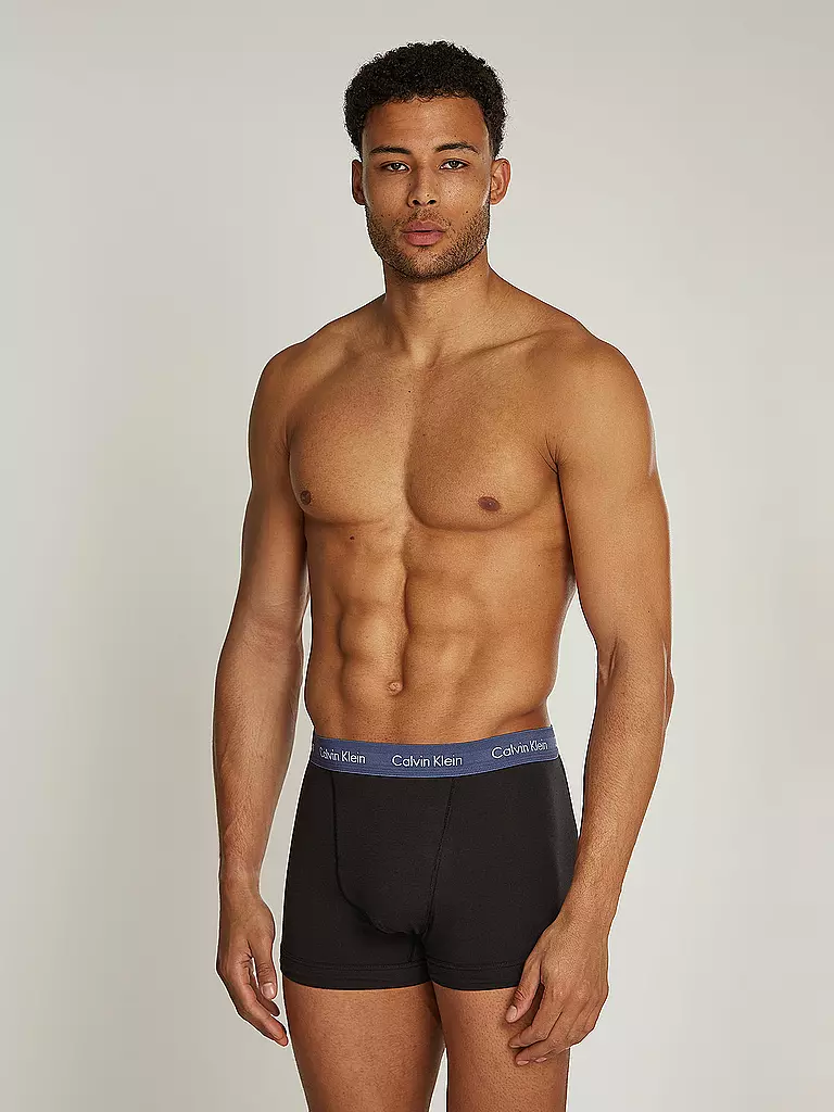 CALVIN KLEIN | Pantaloni confezione da 3 nero | Nero