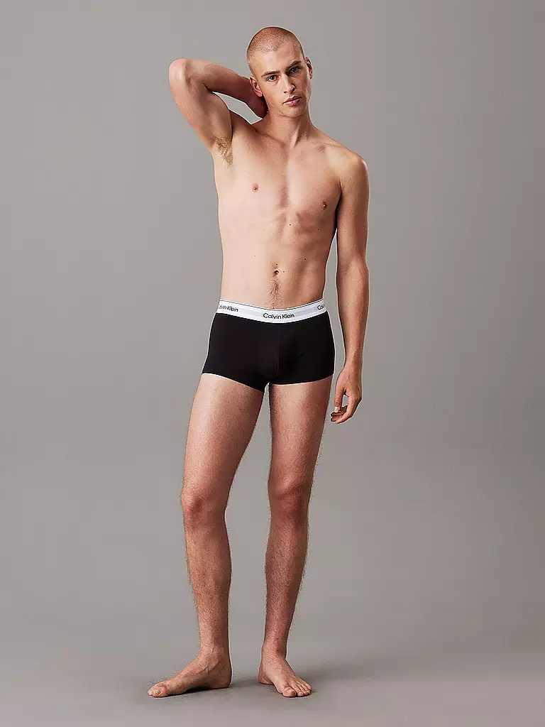 CALVIN KLEIN | Pantaloni confezione da 3 nero | Nero