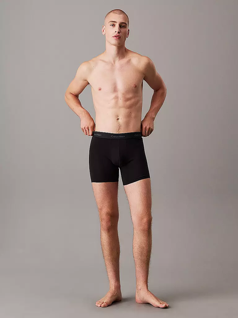 CALVIN KLEIN | Pantaloni confezione da 3 nero | Nero