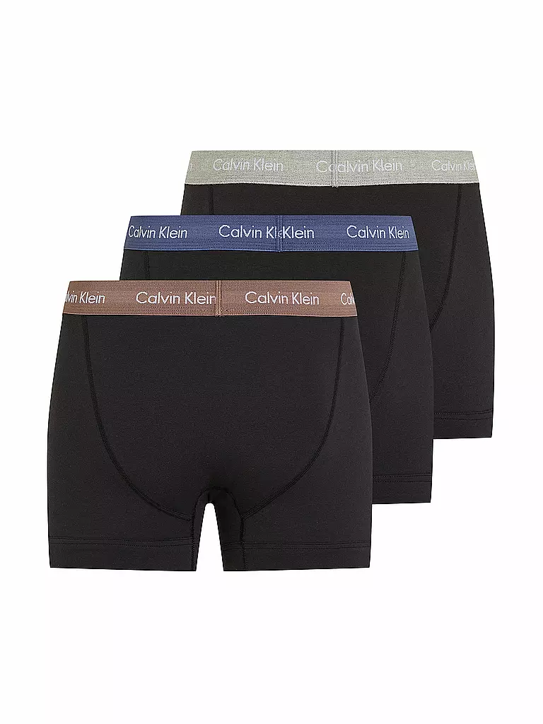 CALVIN KLEIN | Pantaloni confezione da 3 nero | Nero