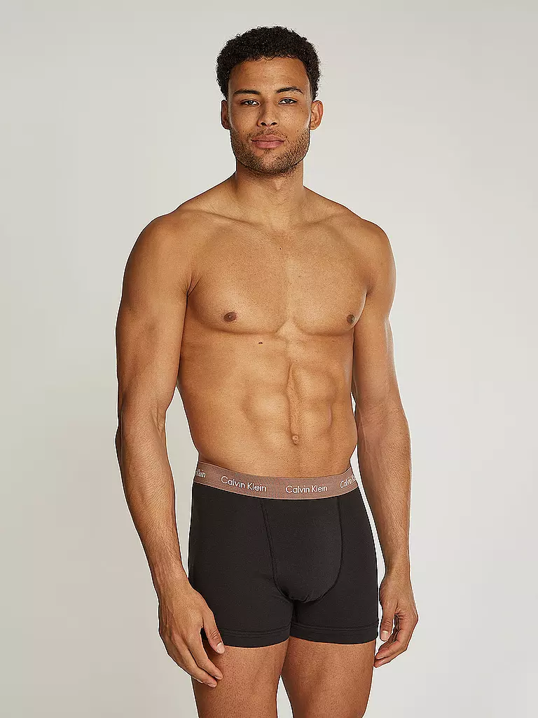 CALVIN KLEIN | Pantaloni confezione da 3 nero | Nero