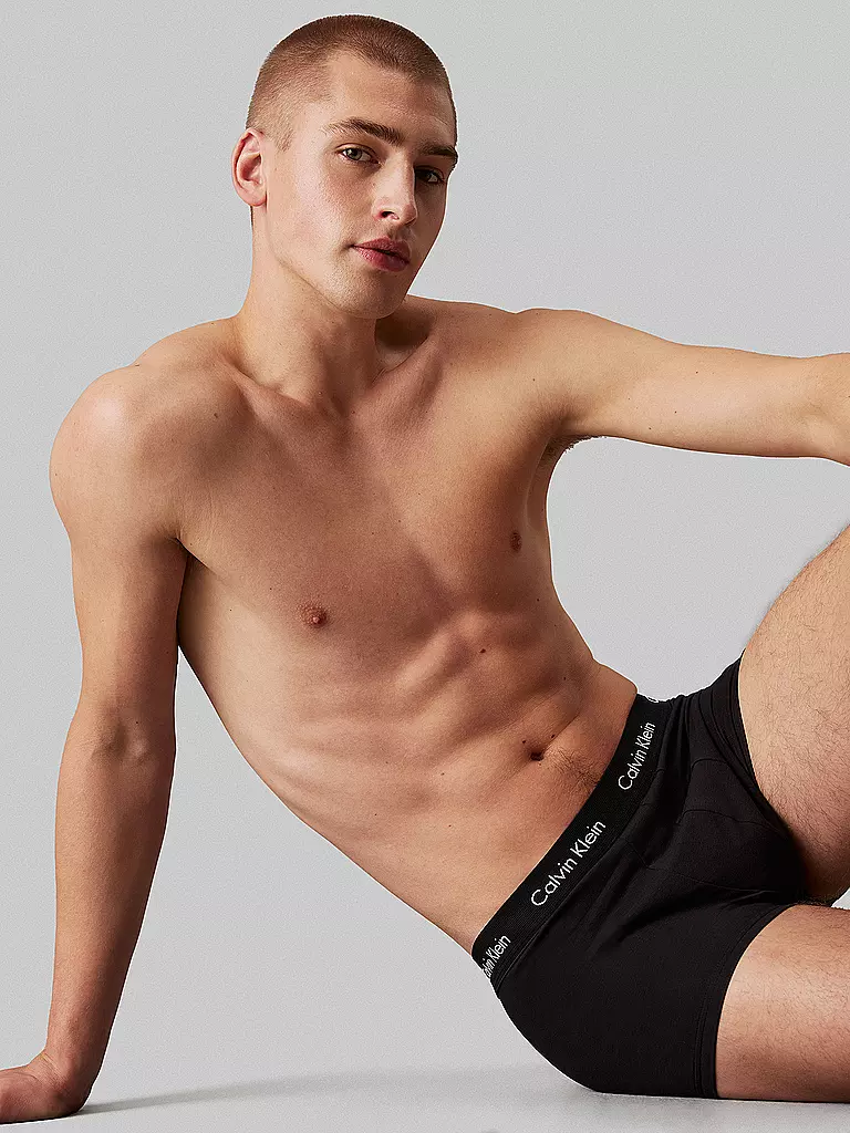 CALVIN KLEIN | Pantaloni confezione da 3 nero | Nero