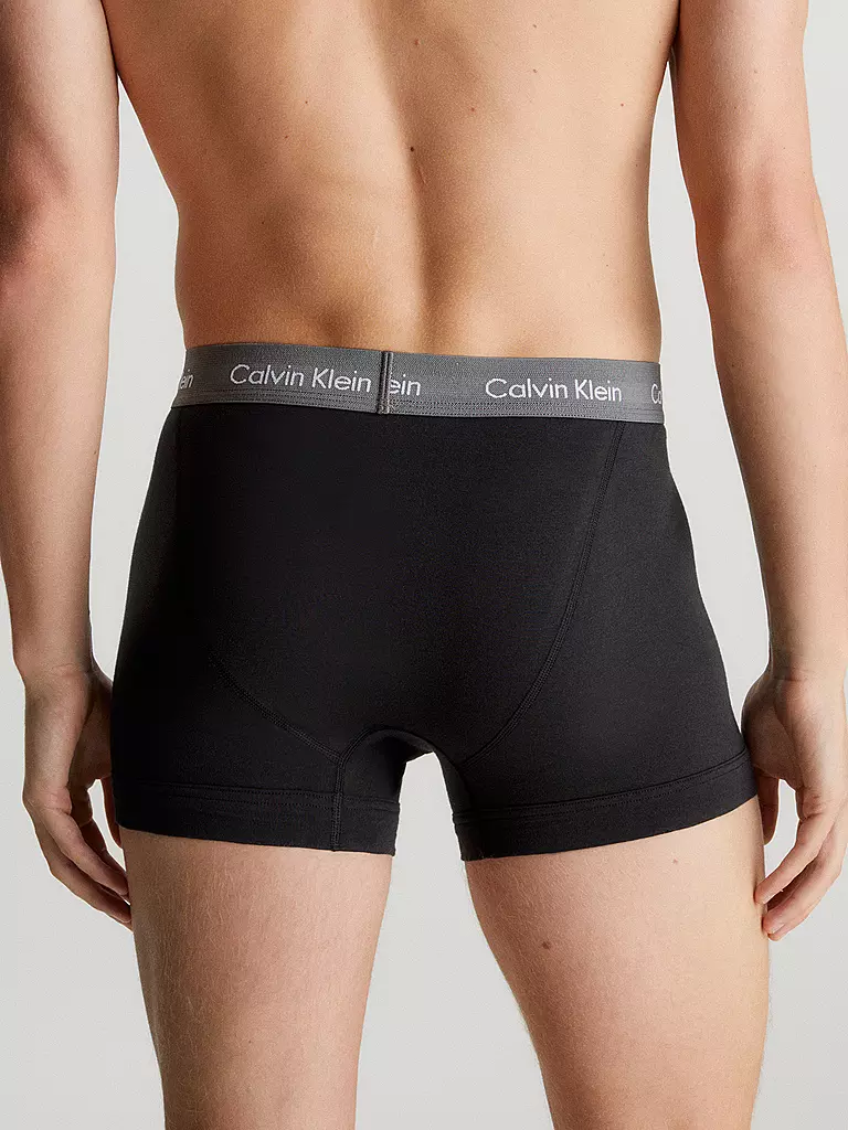 CALVIN KLEIN | Pantaloni confezione da 3 nero | Nero