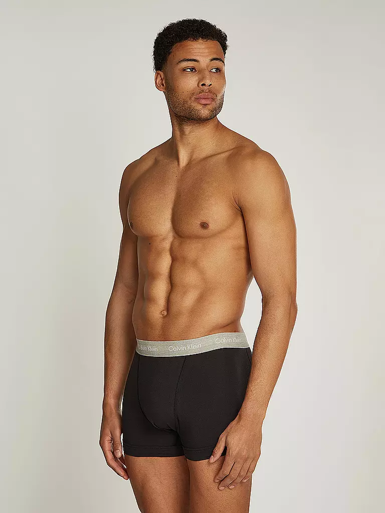 CALVIN KLEIN | Pantaloni confezione da 3 nero | Nero