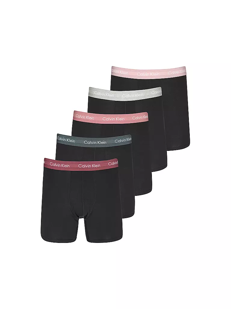 CALVIN KLEIN | Pantaloni confezione da 5 nero | Nero
