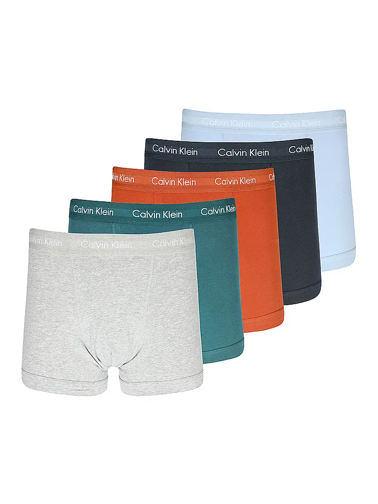 CALVIN KLEIN | Pants confezione da 5 multi | Grigio chiaro