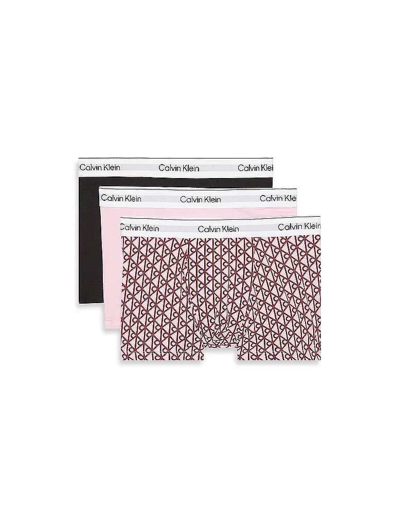 CALVIN KLEIN | Pants Pkg. da 3 rosa | Rosso