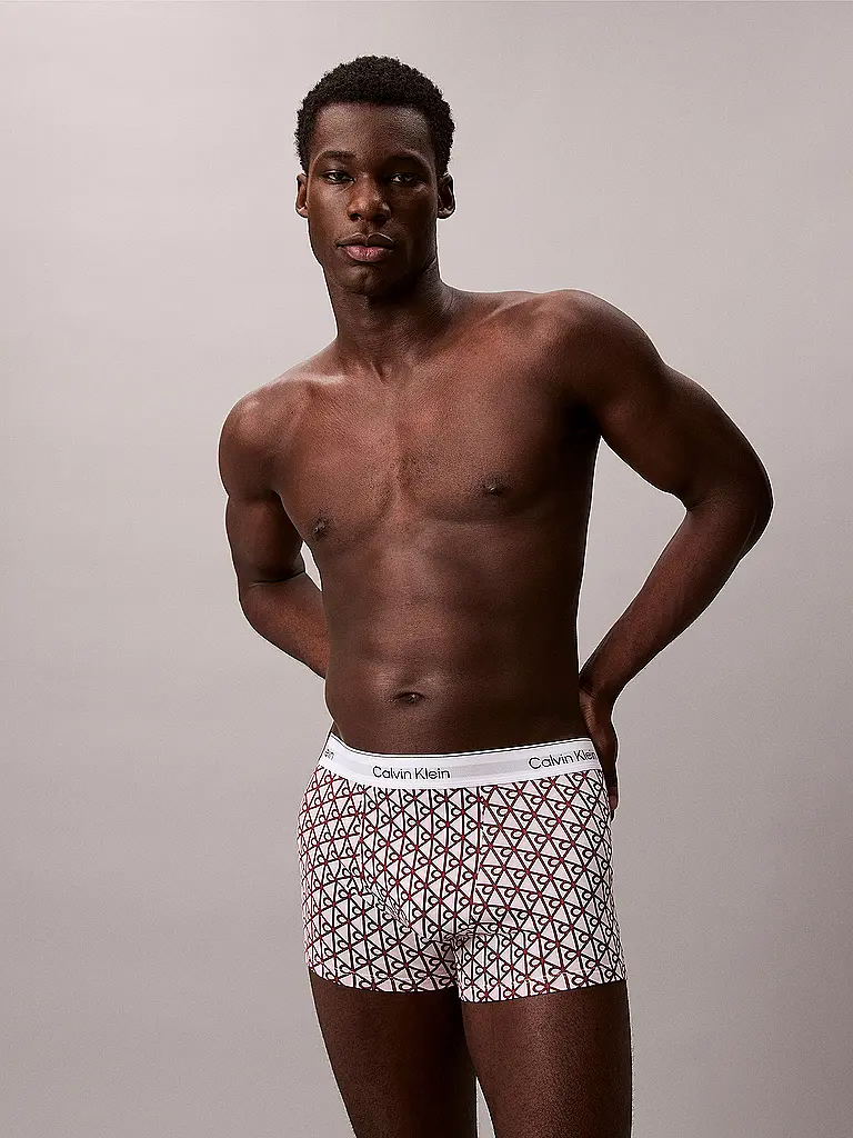 CALVIN KLEIN | Pants Pkg. da 3 rosa | Rosso