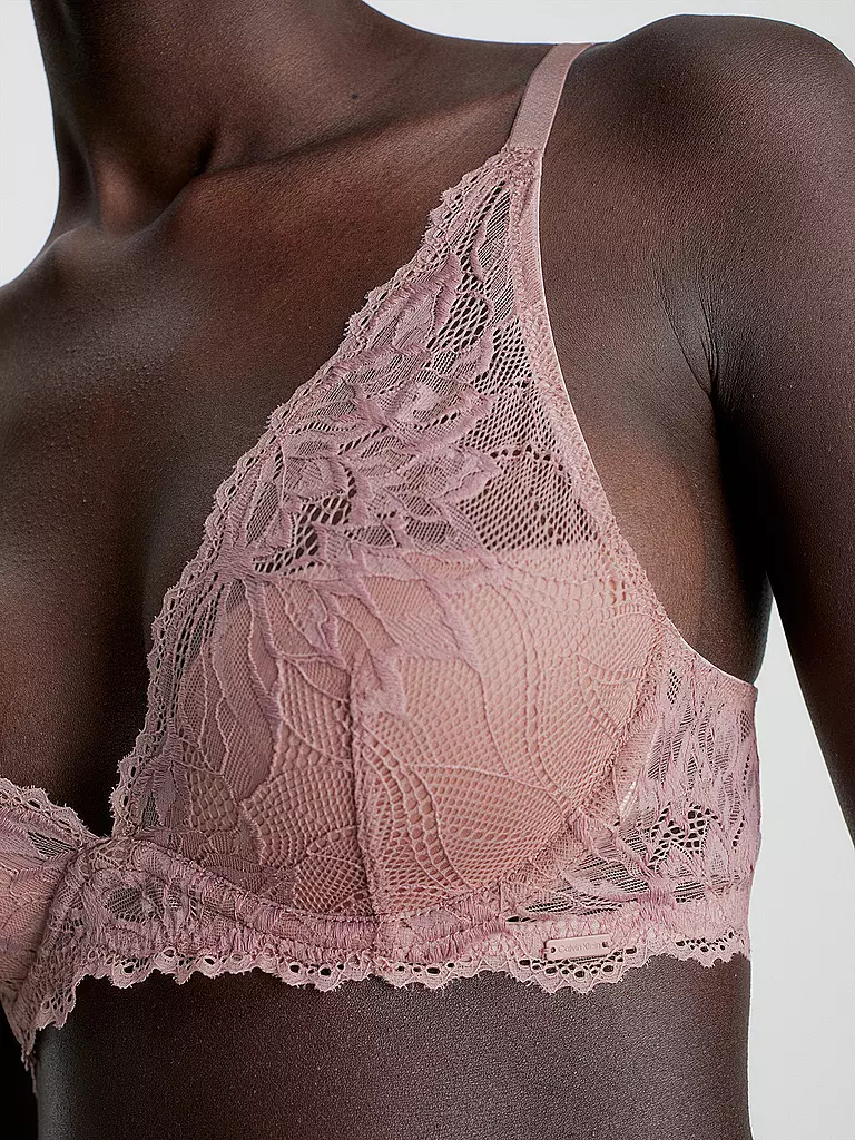 CALVIN KLEIN | Plunge BH Seductive Comfort pink | Rosa