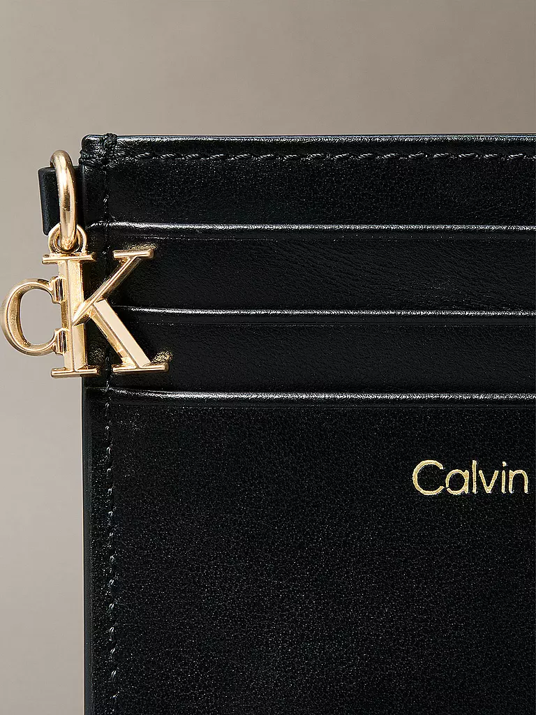CALVIN KLEIN | Portacarte CK PULLER | Nero