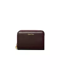 CALVIN KLEIN | Portafoglio CK PULLER Medium | Rosso scuro