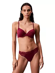 CALVIN KLEIN | Reggiseno con ferretto rosso | Rosso scuro