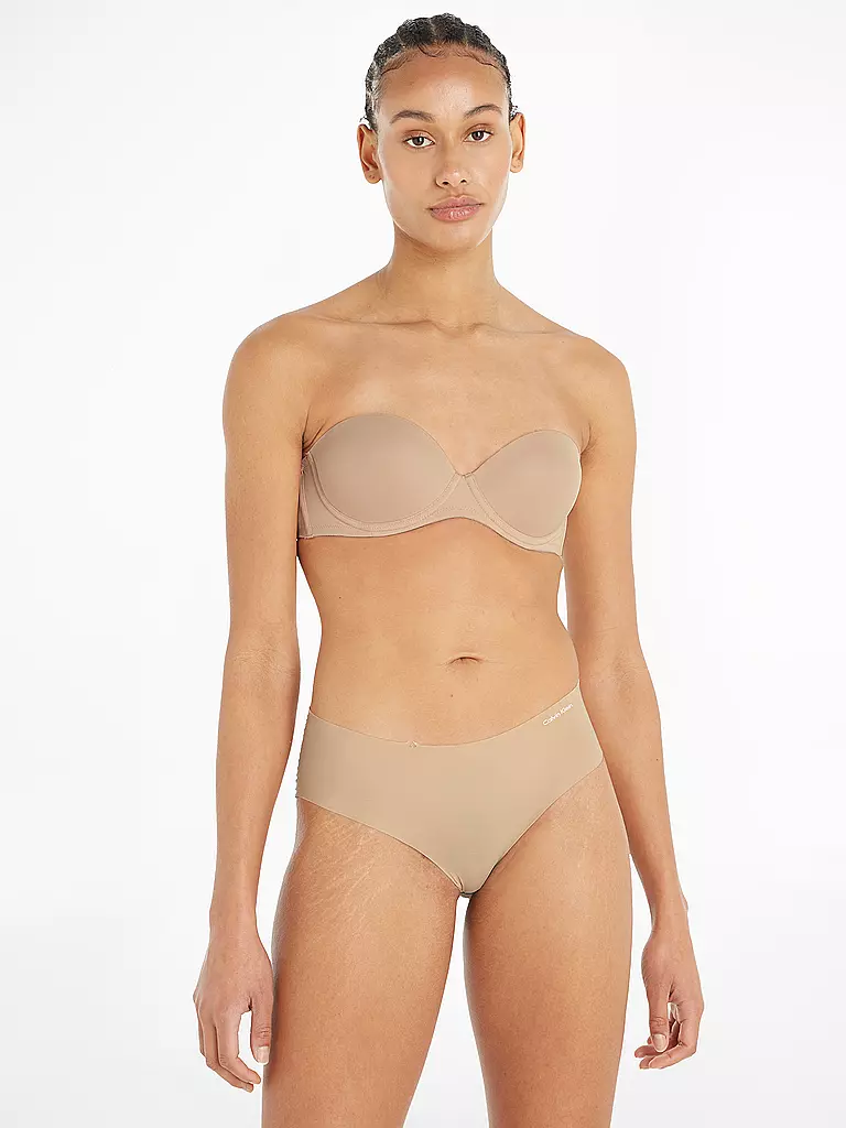 CALVIN KLEIN | Reggiseno push-up senza spalline "Perfectly Fit" (Sanddune) | Beige