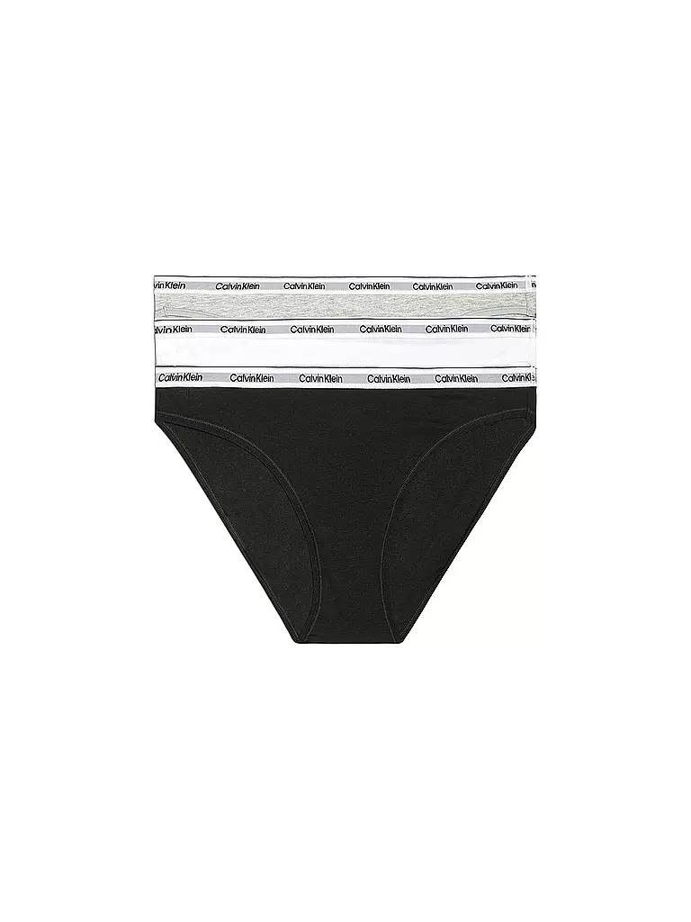 CALVIN KLEIN | Slip, confezione da 3, multi | Grigio