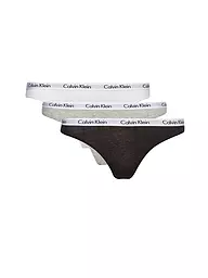 CALVIN KLEIN | Slip 3-er Pkg. black | Nero