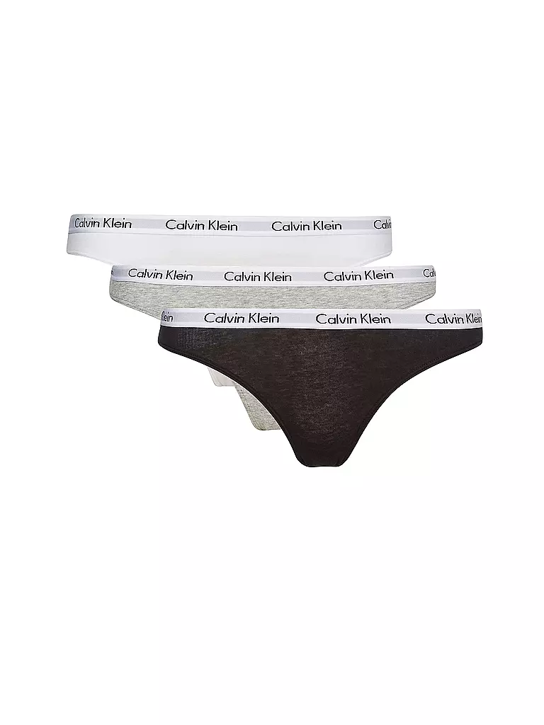 CALVIN KLEIN | Slip 3-er Pkg. black | Nero