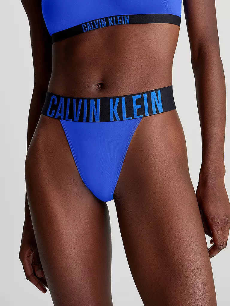 CALVIN KLEIN | Slip bikini - Perizoma | Blu