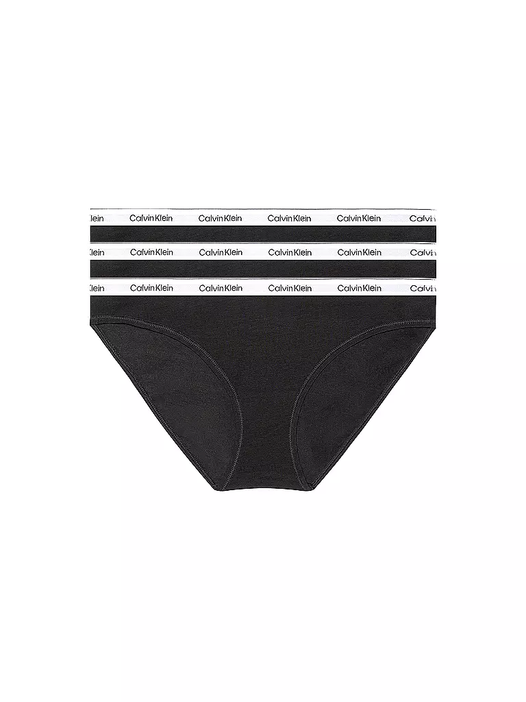 CALVIN KLEIN | Slip confezione da 3 nero | Nero