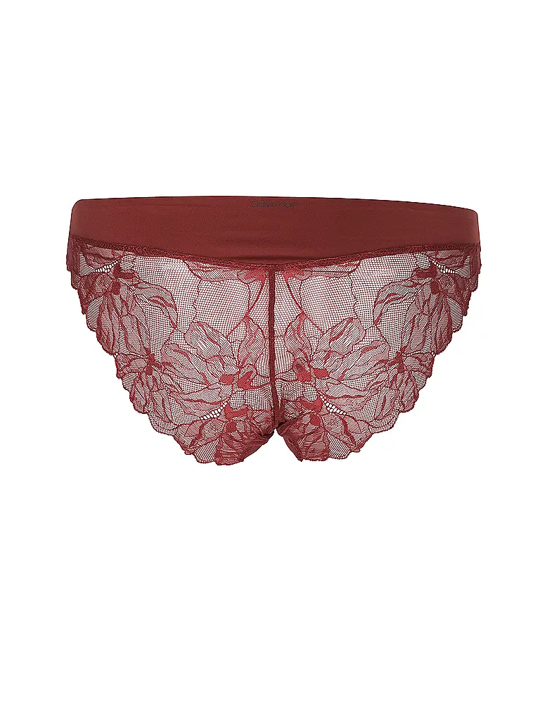 CALVIN KLEIN | Slip rosso | Rosso scuro