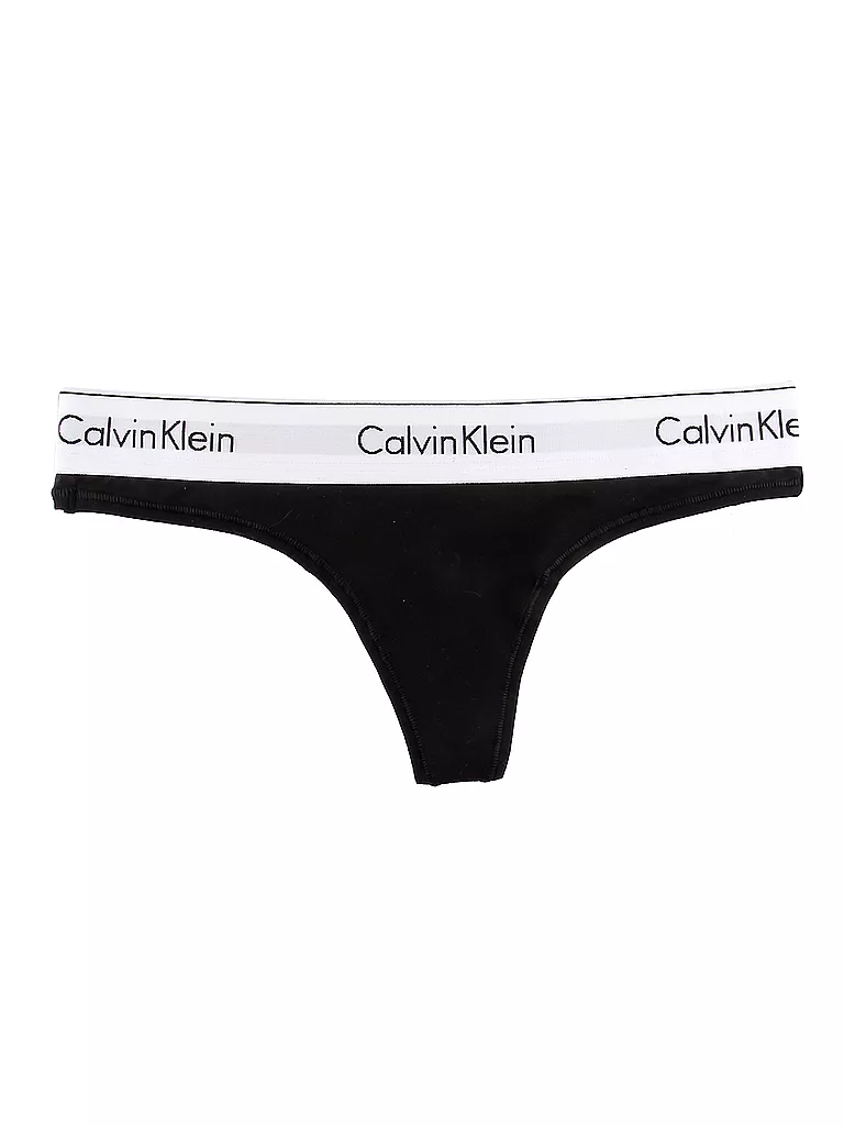 CALVIN KLEIN | String "Modern Cotton" | Nero