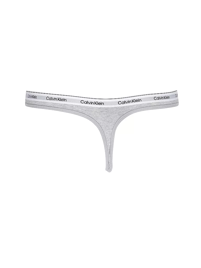 CALVIN KLEIN | String 3er Pack multi | Grigio chiaro