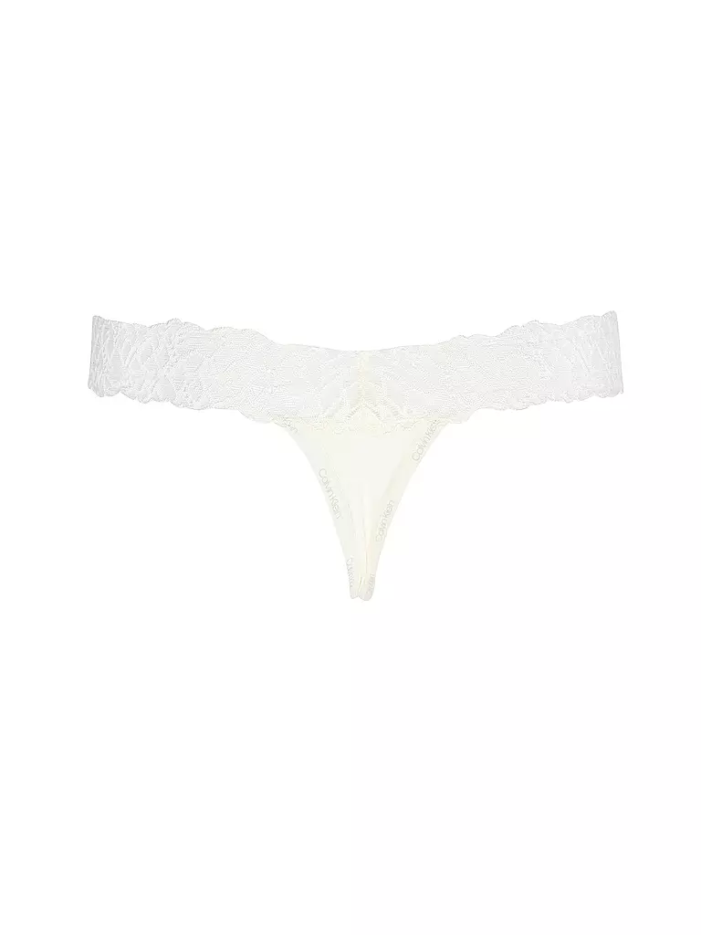 CALVIN KLEIN | String bianco | Crema
