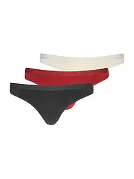 CALVIN KLEIN | String confezione da 3 Multi | Nero