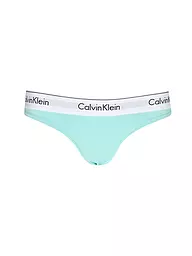 CALVIN KLEIN | String MODERN COTTON black | Blu chiaro